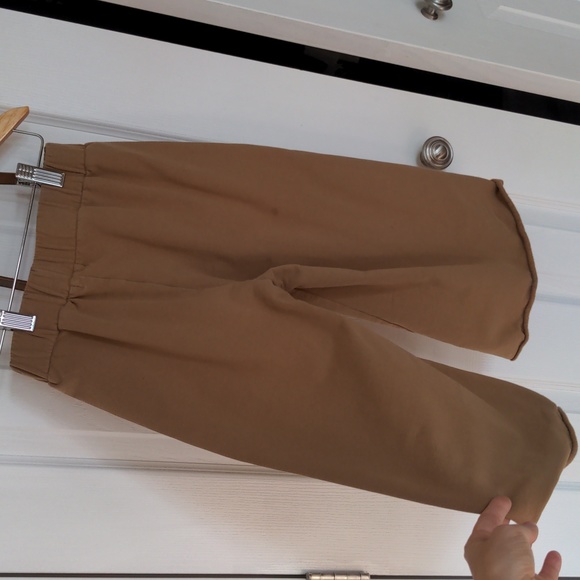 Fleece Simple Folk SZ 5-6 Organic Cotton pants wide leg fleece trouser - Picture 7 of 13